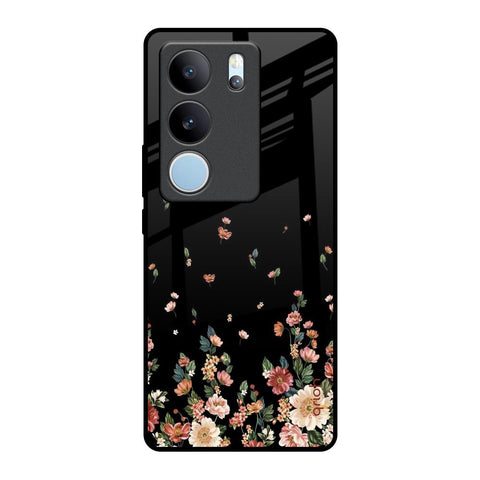 Floating Floral Print Vivo V29 5G Glass Back Cover Online