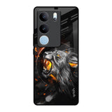 Aggressive Lion Vivo V29 5G Glass Back Cover Online