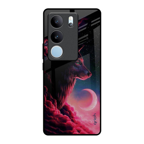 Moon Wolf Vivo V29 5G Glass Back Cover Online