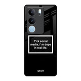 Dope In Life Vivo V29 5G Glass Back Cover Online