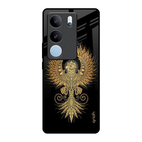 Mythical Phoenix Art Vivo V29 5G Glass Back Cover Online