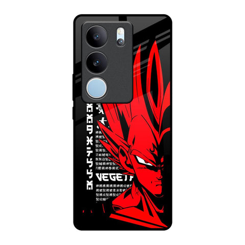 Red Vegeta Vivo V29 5G Glass Back Cover Online