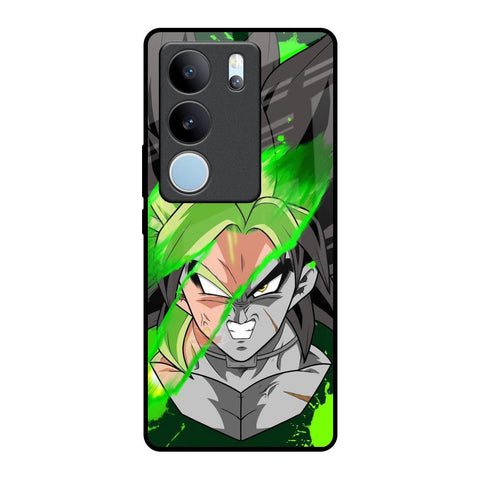 Anime Green Splash Vivo V29 5G Glass Back Cover Online