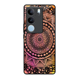 Floral Mandala Vivo V29 5G Glass Back Cover Online