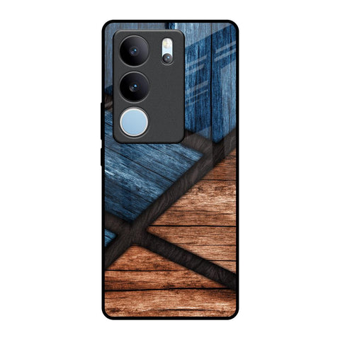 Wooden Tiles Vivo V29 5G Glass Back Cover Online