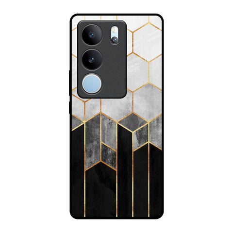 Tricolor Pattern Vivo V29 5G Glass Back Cover Online