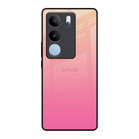 Pastel Pink Gradient Vivo V29 5G Glass Back Cover Online