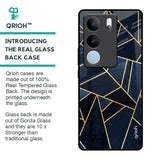 Abstract Tiles Glass Case for Vivo V29 5G