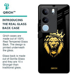 Lion The King Glass Case for Vivo V29 5G