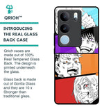 Anime Sketch Glass Case for Vivo V29 5G