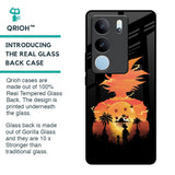 Japanese Paradise Glass Case for Vivo V29 5G