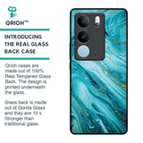 Ocean Marble Glass Case for Vivo V29 5G