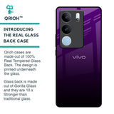 Harbor Royal Blue Glass Case For Vivo V29 5G