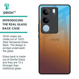 Rich Brown Glass Case for Vivo V29 5G