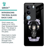 Touch Me & You Die Glass Case for Vivo V29 Pro 5G