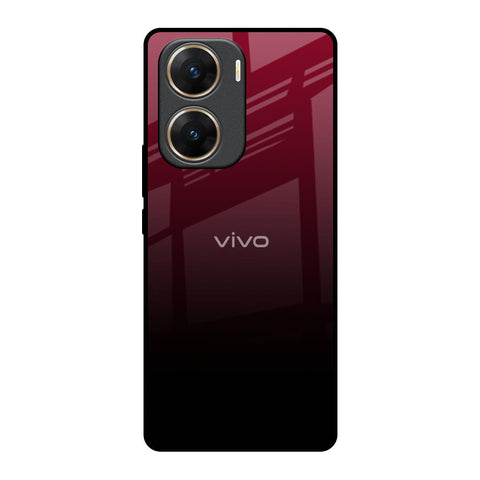 Wine Red Vivo V29e 5G Glass Back Cover Online