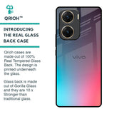 Rainbow Laser Glass Case for Vivo V29e 5G