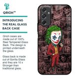 Joker Cartoon Glass Case for Samsung Galaxy F34 5G