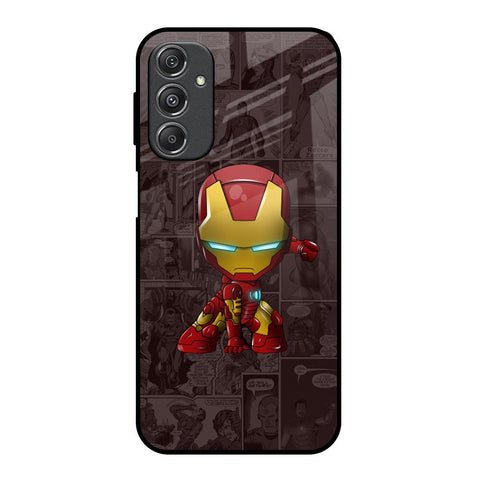 Angry Baby Super Hero Samsung Galaxy M34 5G Glass Back Cover Online