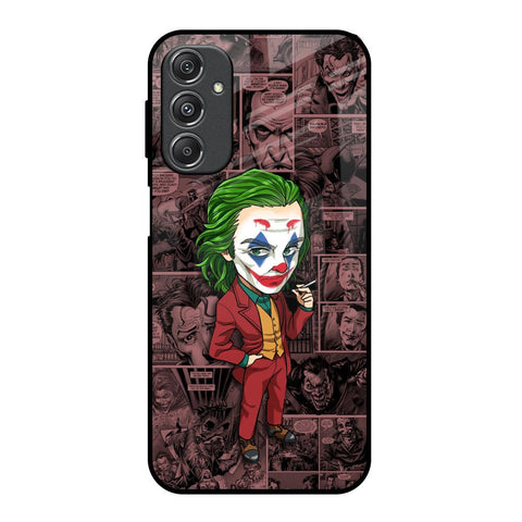 Joker Cartoon Samsung Galaxy M34 5G Glass Back Cover Online