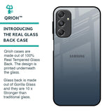 Smokey Grey Color Glass Case For Samsung Galaxy M34 5G