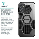 Hexagon Style Glass Case For Samsung Galaxy M34 5G