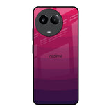 Wavy Pink Pattern Realme 11 5G Glass Back Cover Online