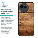 Wooden Planks Glass Case for Realme 11 5G