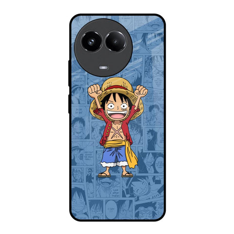 Chubby Anime Realme 11x 5G Glass Back Cover Online