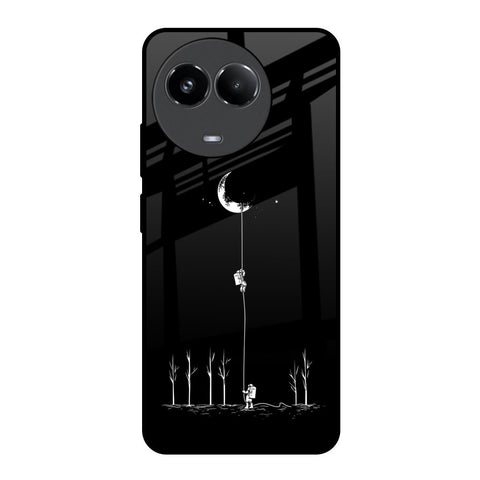 Catch the Moon Realme 11x 5G Glass Back Cover Online