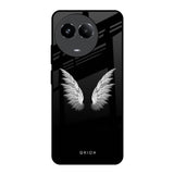 White Angel Wings Realme 11x 5G Glass Back Cover Online