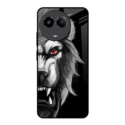 Wild Lion Realme 11x 5G Glass Back Cover Online