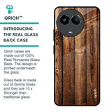 Timber Printed Glass Case for Realme 11x 5G