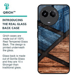 Wooden Tiles Glass Case for Realme 11x 5G