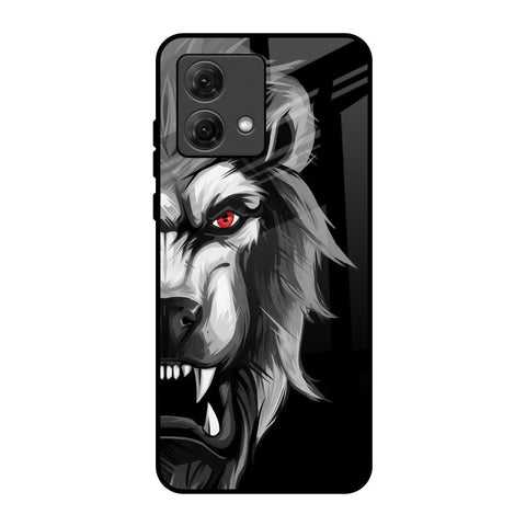 Wild Lion Motorola G84 5G Glass Back Cover Online