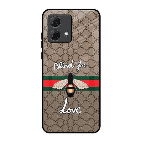 Blind For Love Motorola G84 5G Glass Back Cover Online