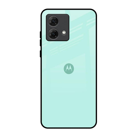 Teal Motorola G84 5G Glass Back Cover Online