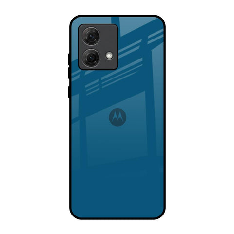Cobalt Blue Motorola G84 5G Glass Back Cover Online