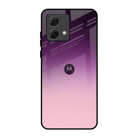 Purple Gradient Motorola G84 5G Glass Back Cover Online