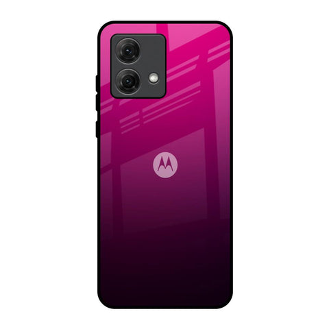 Purple Ombre Pattern Motorola G84 5G Glass Back Cover Online