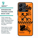 Anti Social Club Glass Case for Poco M6 Pro 5G