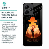 Luffy One Piece Glass Case for Poco M6 Pro 5G