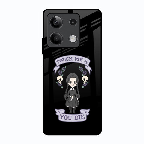 Touch Me & You Die Redmi Note 13 5G Glass Back Cover Online