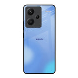 Vibrant Blue Texture Redmi Note 13 Pro Plus 5G Glass Back Cover Online