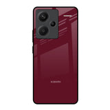 Classic Burgundy Redmi Note 13 Pro Plus 5G Glass Back Cover Online