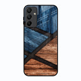 Wooden Tiles Samsung Galaxy A15 5G Glass Back Cover Online