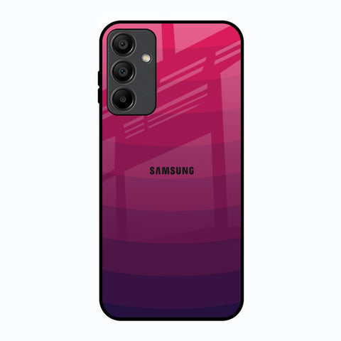 Wavy Pink Pattern Samsung Galaxy A15 5G Glass Back Cover Online