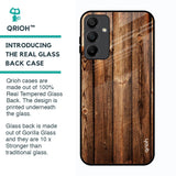 Timber Printed Glass Case for Samsung Galaxy A15 5G