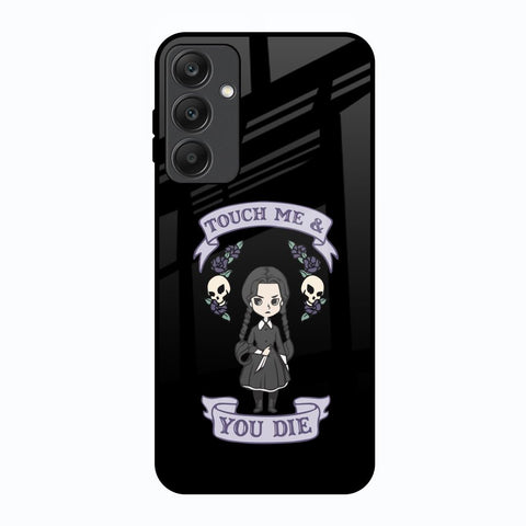 Touch Me & You Die Samsung Galaxy A25 5G Glass Back Cover Online