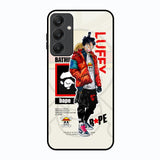 Bape Luffy Samsung Galaxy A25 5G Glass Back Cover Online